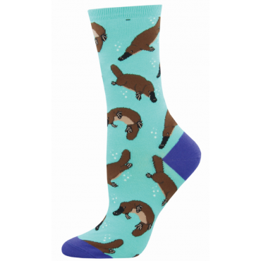 Socksmith Ladies Socks – Platypus Mint AU Size 5-10.5 WNC1515