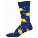 Socksmith Mens Socks Bamboo – Starstruck Navy AU Size 7-12.5 MBN2995