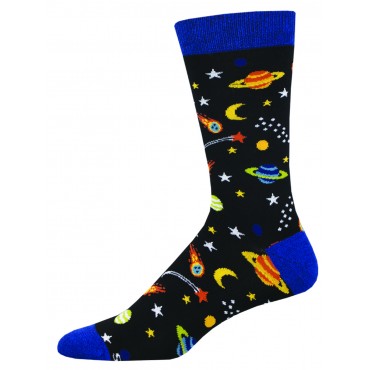 Socksmith Mens Socks Bamboo – Reach for the Stars AU Size 7-12.5 MBN3278