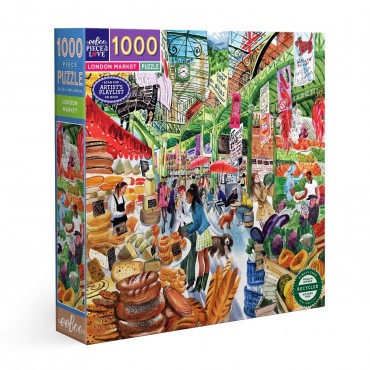 eeBoo 1000 Pc Puzzle – London Market