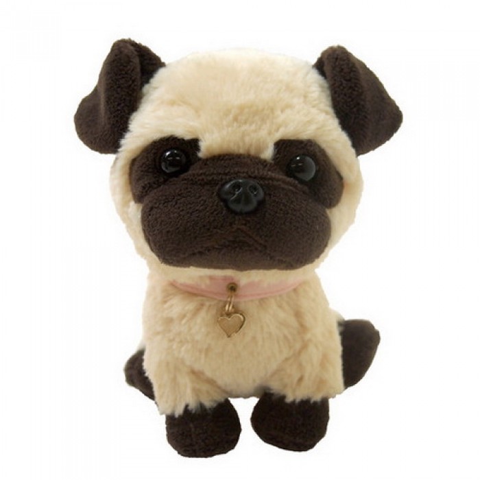 PUPS! Japanese Small Pug Puppy Soft Toy For Kids Stuffed Animal Dog Plush  Toy