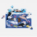 Mudpuppy 100 Pc Double-Sided Puzzle – Arctic Above & Beyond Age 6+ 05557