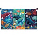 Mudpuppy 100 Pc Puzzle x 3 – Ocean Life Age 6+ 04927 Fish