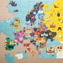 Mudpuppy 70 Pc Geography Puzzle Europe Kids Puzzle Age 5-9