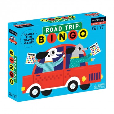 Mudpuppy Road Trip Bingo Age 5+
