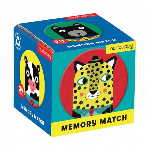 Mudpuppy Memory Match – Animals Age 3+