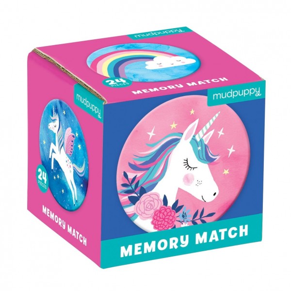 Mudpuppy Memory Match – Unicorn Age 3+