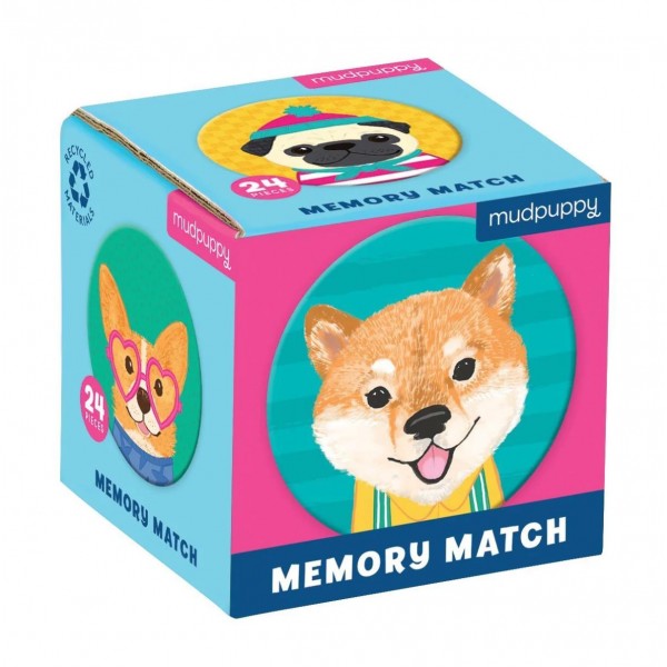 Mudpuppy Memory Match – Dogs Age 3+