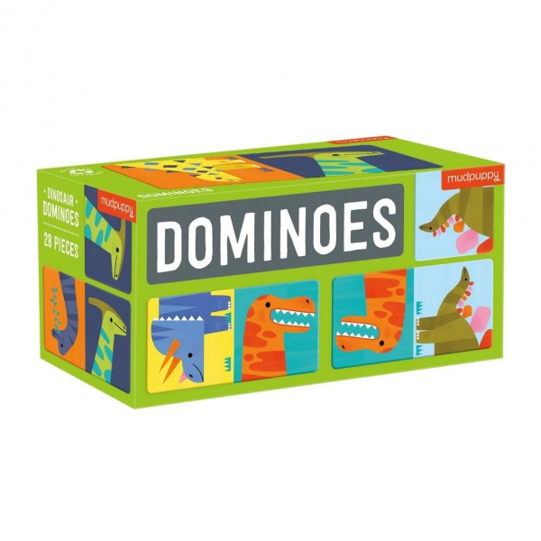 Mudpuppy Dominoes – Dinosaurs Age 3+