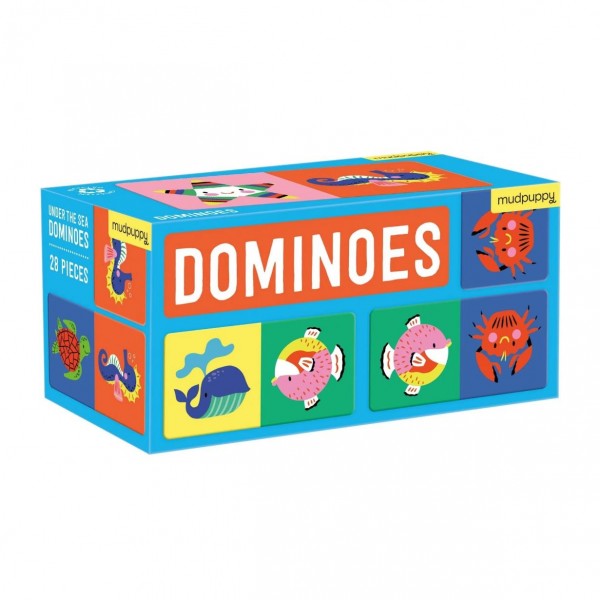 Mudpuppy Dominoes – Under the Sea Age 3+