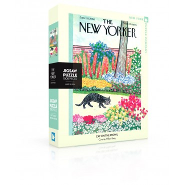 NEW YORK PUZZLE COMPANY NYPC 1000 Pc Puzzle – Cat on the Prowl 03537