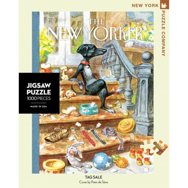 NEW YORK PUZZLE COMPANY NYPC 1000 Pc Puzzle – Tag Sale 02382