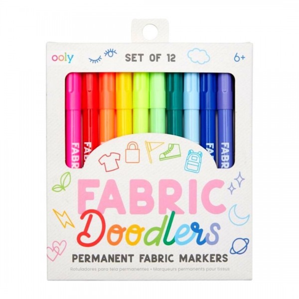 Ooly Markers – Fabric Doodlers Age 6+