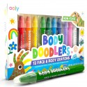 Ooly Body Doodlers - Face & Body Crayons - Set of 12 Age 6+