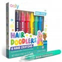 Ooly Hair Doodlers Hair Crayons - Set of 6 Age 6+