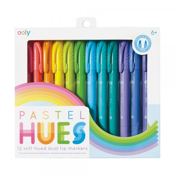 Ooly Markers – Pastel Hues /12 Age 6+