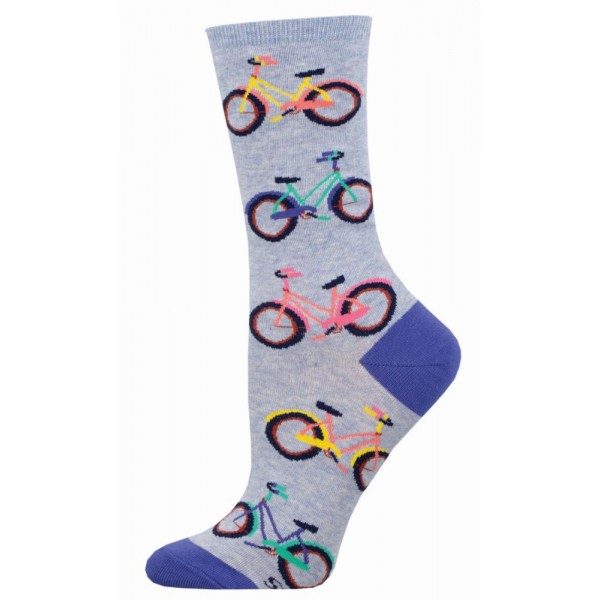 Socksmith Ladies Socks – Coastal Cruiser AU Size 5-10.5 Bicycle WNC2950