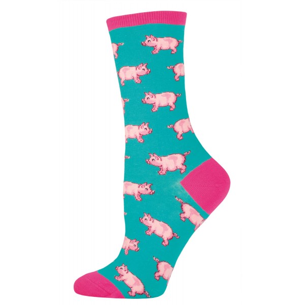 Socksmith Ladies Socks – This Little Piggy Jade AU Size 5-10.5 WNC431