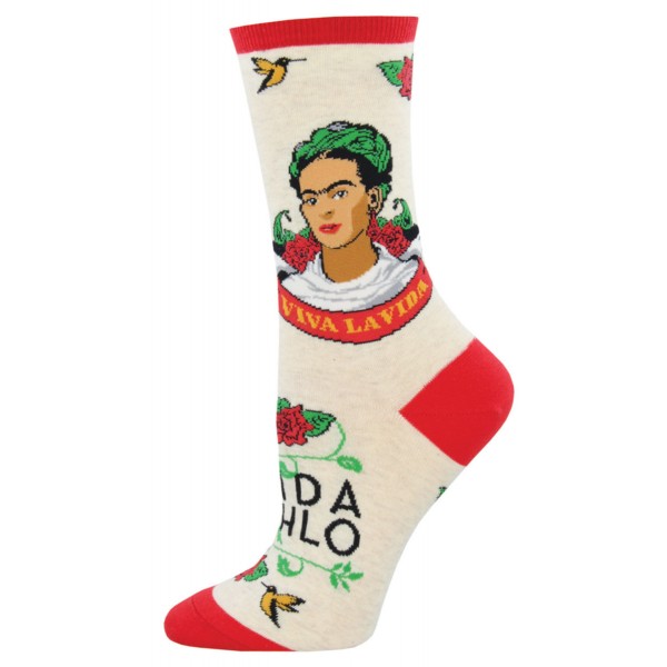 Socksmith Ladies Socks – Viva La Frida Ivory AU Size 5-10.5 WNC967