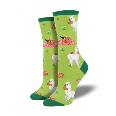 Socksmith Ladies Socks – Alpaca Lunch Green ouseAU Size 5-10.5 WNC1768