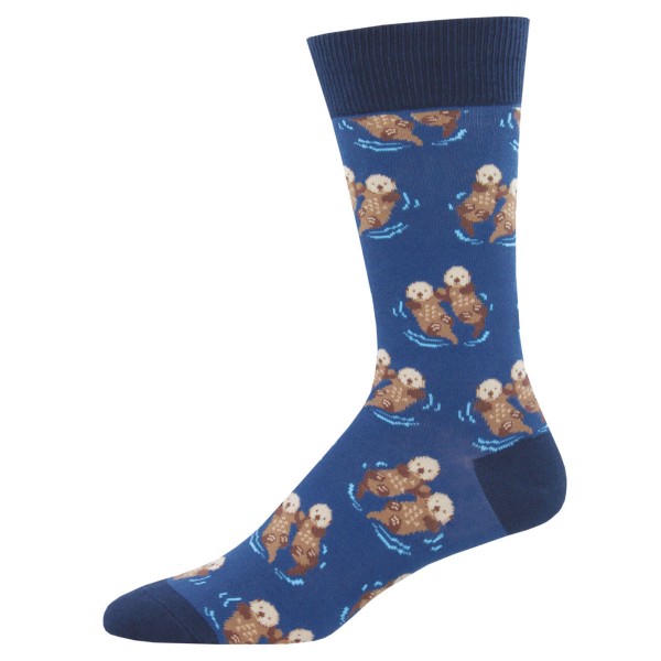 Socksmith Mens Socks – Significant Otter Blue AU Size 7-12.5 MNC1633