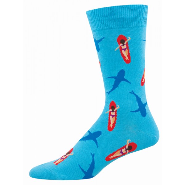 Socksmith Mens Socks – No Lifeguard on Duty AU Size 7-12.5 MNC2250