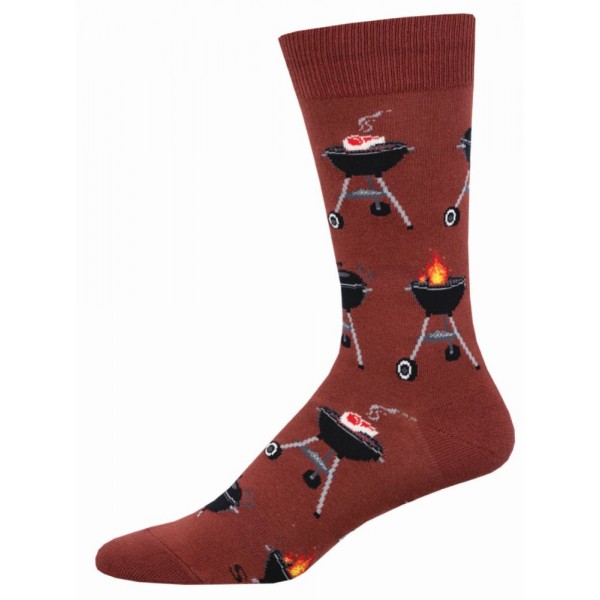 Socksmith Mens Socks – Fired Up AU Size 7-12.5 BBQ MNC2927