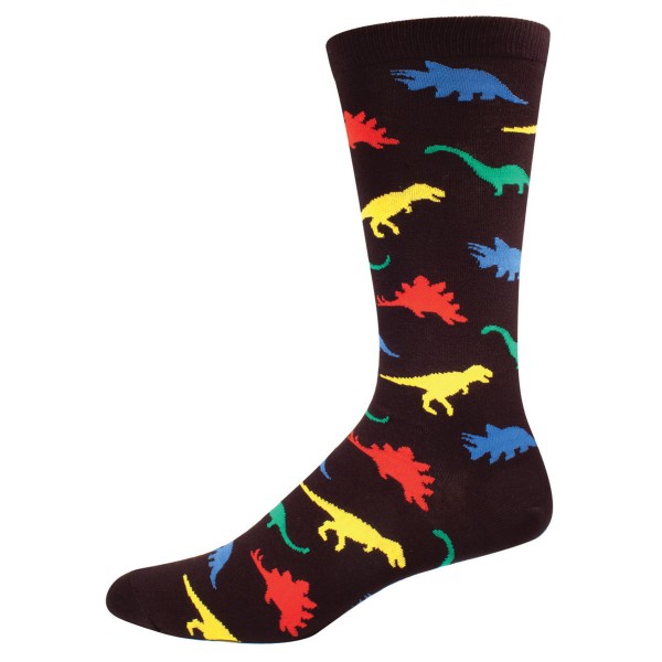 Socksmith Mens Socks – Dinosaur Black AU Size 7-12.5 SSM1317
