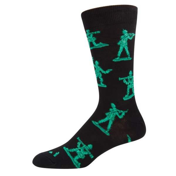 Socksmith Mens Socks – Army Men Black AU Size 7-12.5 SSM1415