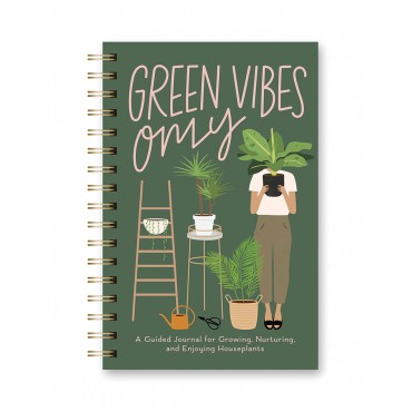 Studio Oh Guided Journal – Green Vibes Only