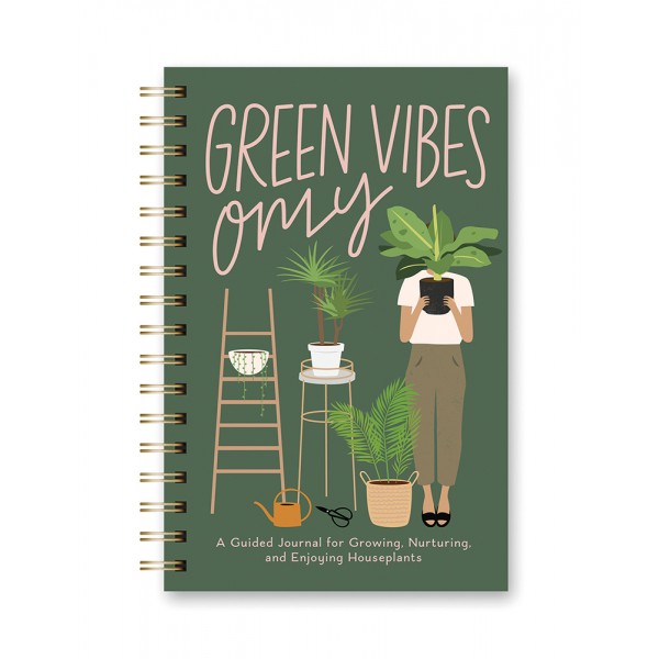 Studio Oh Guided Journal – Green Vibes Only