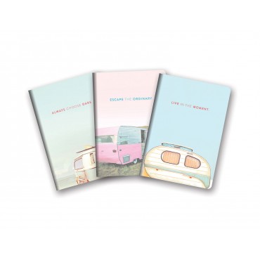 Studio Oh Notebook Trio Journals – Live in the Moment