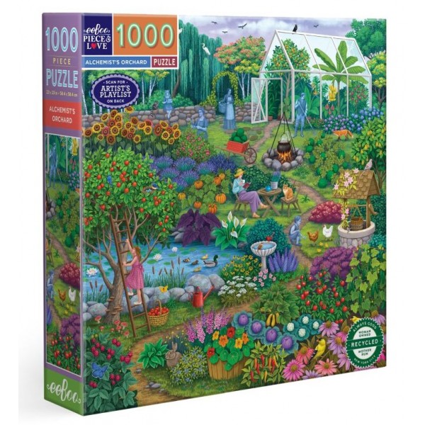 eeBoo 1000 Pc Puzzle – Alchemist Orchard