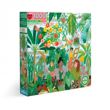 eeBoo 1000Pc Puzzle – Plant Lady