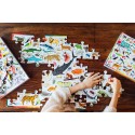 eeBoo 100 Pc Puzzle – Beautiful World Kids Toy Family Puzzle Age 5+