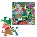 eeBoo 64 Pc Puzzle – Sloth at Play Kids Toy Family Puzzle Age 5+