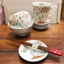 Japanese Hand-drawn Rabbit Porcelain Mini Dish Ceramic Plate