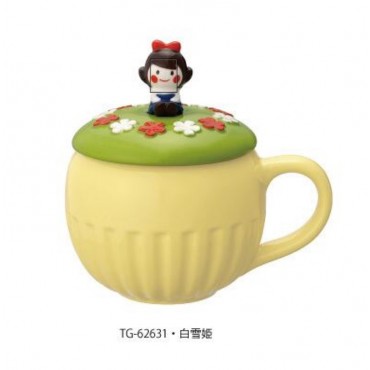 Japanese Pottery Coffee Mug Ceramic Cup Gift——Snow White 05637