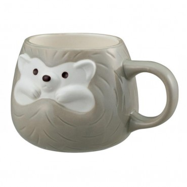 Japanese Hedgehog Pottery Coffee Mug Ceramic Cup Gift 03497