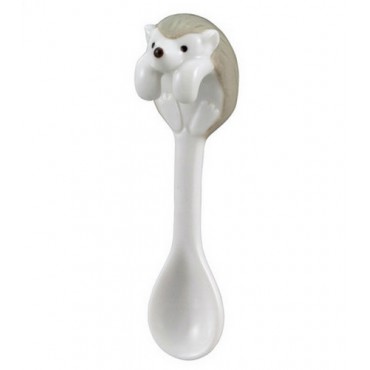 Japanese Cute Ceramic Spoon — Hedgehog 03498