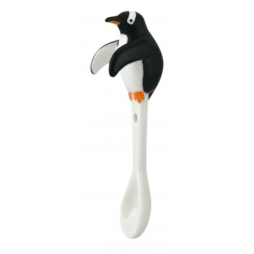 Japanese Cute Ceramic Spoon — Penguin 05295