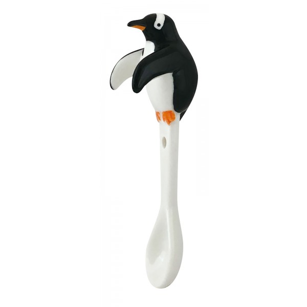 Japanese Cute Ceramic Spoon — Penguin 05295
