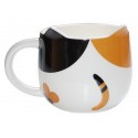 Japanese Neko Sankyodai Porcelain Cat Face Mug Ceramic Cup Coffee Mug Mike