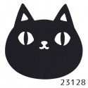 Japanese Neko Sankyodai Cat Face Coaster 2pcs in set