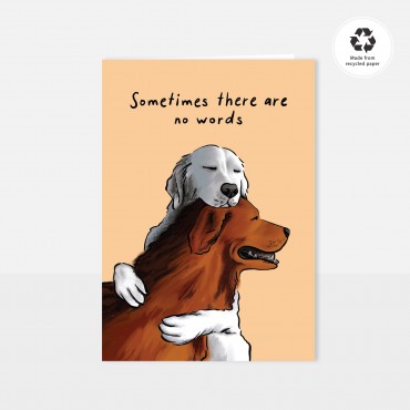 Chlo Studio Greeting Card Dog Pattern Card No Words - dog version