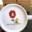 Japanese Snoopy Ceramic Coffee Mug Porcelain Cup Flower