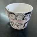 Japanese Snoopy Ceramic Coffee Mug Porcelain Cup Friends
