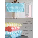 CB Japan Cararikuo Bath Towel Blue Circle 05484