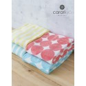 CB Japan Cararikuo Bath Towel Pink Circle 05483
