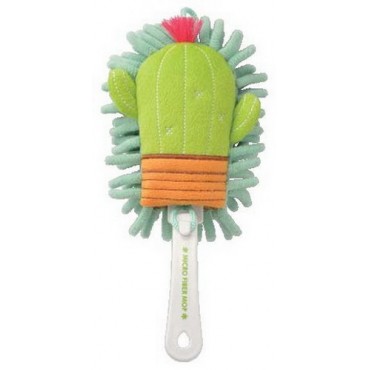 Japanse Cute Cactus Handy Mop Home Clean Plush Handy Mop Light Green